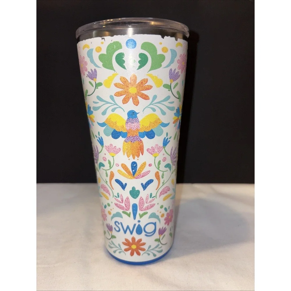 Swig Life‎ Viva, Fiesta Tumbler 22 Ounce With Lid Stainless Steel